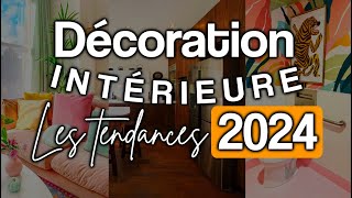 TENDANCE DÉCO 2024  On adopte quoi  Style  couleurs  objets [upl. by Ahsenad517]