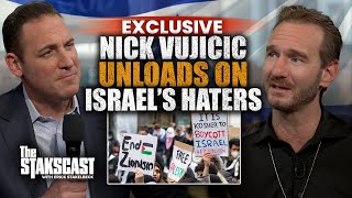 EXCLUSIVE Nick Vujicic UNLOADS On Israel Haters Border CRISIS amp Big Tech Threat  Erick Stakelbeck [upl. by Chitkara]