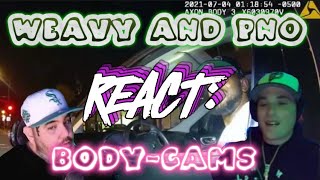 WEAVY AND PNostopplayinwitme REACT  BODY CAM FOOTAGE [upl. by Urbano236]