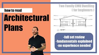 How to Read Architectural Plans  For Beginners [upl. by Eiramalegna]