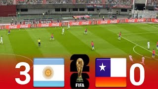 ARGENTINA vs CHILE 30  FIFA World Cup 2026 Qualification  Match Highlights [upl. by Okire]