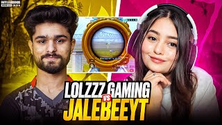 LoLzZzGaming VS jalebeeyt  2 TIMES CLASSIC FIGHT 😱  LoLzZz GAMING vs GIRL GAMER 🔥 [upl. by Ornas606]