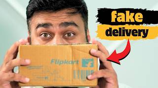 Flipkart Fake Open Box Delivery Agent SCAM  Beware  Hindi [upl. by Leesen571]