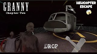 Intense Helicopter Escape from Granny Chapter 2 [upl. by Anyd]