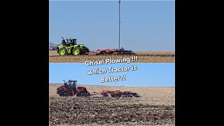 CHISEL PLOWING In Different Types Of Tractor HighTech Farming in USA subscribe mabelthumma7289 [upl. by Broddy]