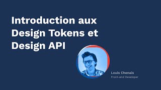 Introduction aux Design Tokens et Design API [upl. by Gianna]