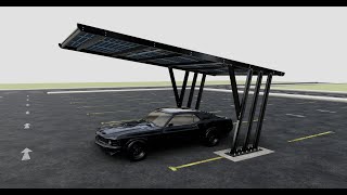 TRIPLE L TYPE MODERN CARPORT TYPE 10 [upl. by Eldrida868]