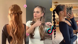 Easy and cute hairstyles for straight hair🎀🌞 [upl. by Mcmullan]