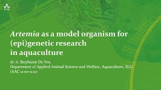 New techniques for epigenotyping of Artemia species and strains [upl. by Hannon341]