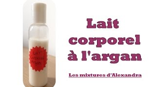 Lait corporel à largan [upl. by Caril]