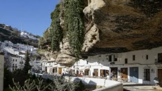 setenil de las bodegas a unique town squeezed by rocks built in the first century [upl. by Acquah]