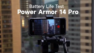 Ulefone Power Armor 14 Pro Battery Life Test Timelapse Photography [upl. by Aleakam]