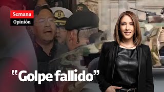 “Nadie puede celebrar un intento de GOLPE DE ESTADO” Juanita Gómez [upl. by Anaerb]