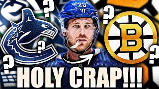 CANUCKS MIGHT TRADE ELIAS LINDHOLM TO THE BOSTON BRUINS… HOLY CRAP [upl. by Ingamar]