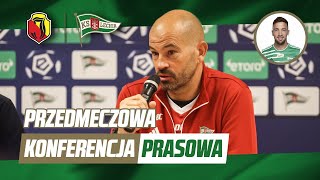 Konferencja prasowa przed meczem Jagiellonia Białystok  Lechia Gdańsk  06042023 [upl. by Whatley]