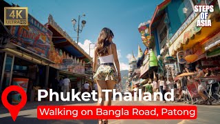 Travel Guide to the vibrant bangla road Discover all the delights of Patong Thailand in 4k [upl. by Kcid]