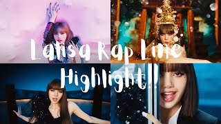 LaLisa Rap part Highlight lalisalisalisaeditsblackpink [upl. by Huppert486]