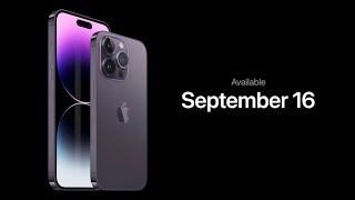 iPhone 14 Pro Max Official Trailer  Apple [upl. by Llirrem]