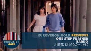 ONE STEP FURTHER – BARDO United Kingdom 1982 – Eurovision OLD Previews HD [upl. by Swenson]