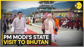 PM Modi in Bhutan PM Modi inaugurates Gyaltsuen Wangchuck mother and child hospital  WION News [upl. by Acirfa]