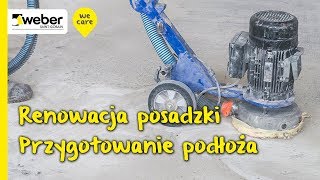 Jak remontować posadzkę przemysłową Cz 13 Przygotowanie podłoża do renowacji [upl. by Gaulin941]