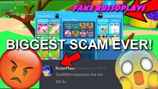 BIGGEST SCAMMER EVER HAPPENED IN BUBBLE GUM SIMULATOR HISTORY BE CAREFUL BEFORE TRUSTING YOUR PETS [upl. by Nylarej]