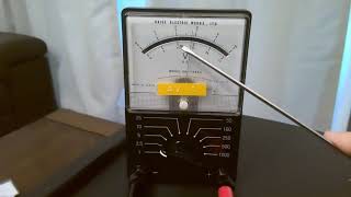 How to read analog voltmeter and ammeter [upl. by Yuzik]