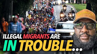 quotTurn Around and Go Back Homequot Illegal Migrants Are In Trouble Now That Trump Is In Office Again [upl. by Ynnol408]