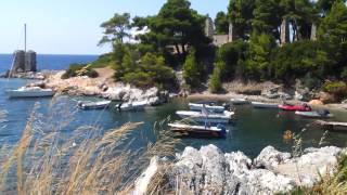 Travel Greece Atsitsa Bay Skyros Island [upl. by Rexanna]