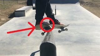 Learn Fs Feeble Grinds with This EASY Tip [upl. by Roosnam705]