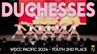 DUCHESSES  WDCC PACIFIC YOUTH DIVISION 2ND PLACE [upl. by Jania697]