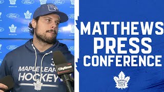 Auston Matthews  End of Season Media Availability  May 6 2024 [upl. by Brenda]