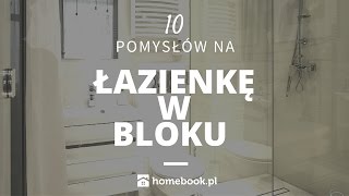 Jak urządzić łazienkę w bloku  10 pomysłów aranżacja wnętrz projekty [upl. by Naleek]