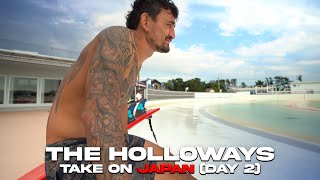 Max Holloway goes SURFING in JAPAN Day 2  The Holloways [upl. by Tamaru24]