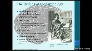 Biopsychology Chapter 1 lecture [upl. by Ahsilac376]