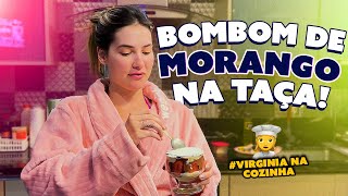 COMO FAZER UMA DELICIOSA SOBREMESA DE MORANGO FÁCIL [upl. by Evaleen]