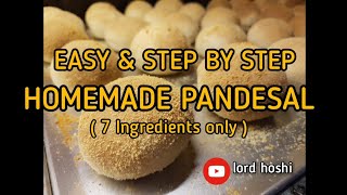 EASY PANDESAL RECIPE [upl. by Delija]