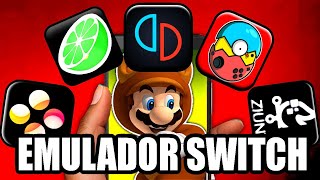 TOP 5 EMULADORES de SWITCH en ANDROID 2024😲 MEJORES EMULADORES de SWITCH ANDROID [upl. by Sirred]