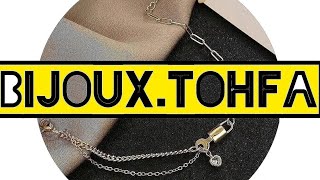 bijoux acier inoxydable Instagram bijouxtohfa [upl. by Sethrida]