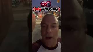 WWE Hall Of Fame RVD launches awesome new platform ONLYWRESTLERSCOM new wwe prowrestling aew [upl. by Notsej]