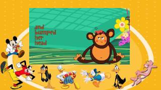 Five Little Monkeys  Nursery Rhyme With Lyrics [upl. by Tarra]