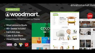 Free Download WoodMart WordPress Woo Commerce Theme [upl. by Judie]