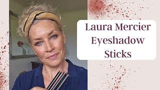 Simple Eye Makeup Laura Mercier Eyeshadow Sticks [upl. by Alwitt]