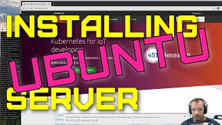 Installing Ubuntu Server from Bootable USB [upl. by Kylynn101]