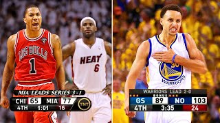 NBA quotOne in a Millionquot Playoff Comebacks [upl. by Boswall]