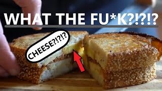 Gordon Ramsay FUKS Up A GRILLED CHEESE [upl. by Fauch145]