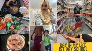 Day in my life Zohans first day school  Qeema naan  fried chicken rice  Zulfias recipes [upl. by Egor]