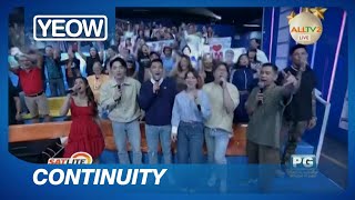 ALLTV2  Continuity to Its Showtime LIVE 09NOV 2024 [upl. by Pritchett369]