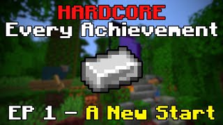 Minecraft Hardcore  Unlocking Every Achievement [upl. by Stella]