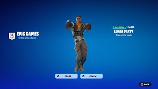 HOW TO GET BEAT TO KOTO NAI LUNAR PARTY EMOTE IN FORTNITE [upl. by Aihcela]